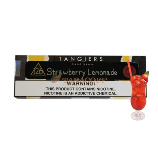 Тютюн для кальяна Tangiers Noir Strawberry lemonade 100 гр